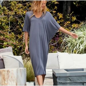 Barefoot Dreams Luxe Milk Jersey Caftan One Size - PLUS fits 16+